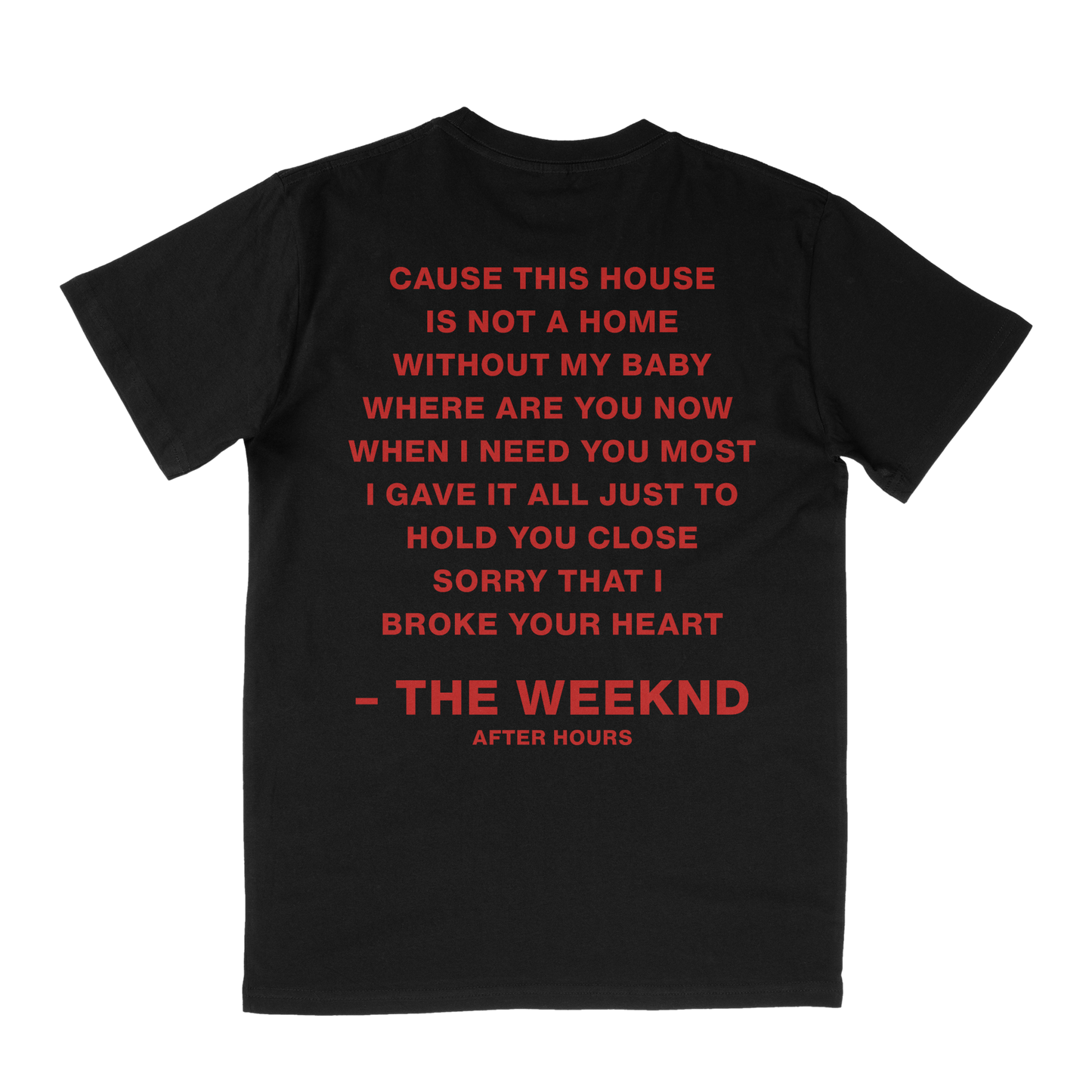AFTER HOURS T-SHIRT