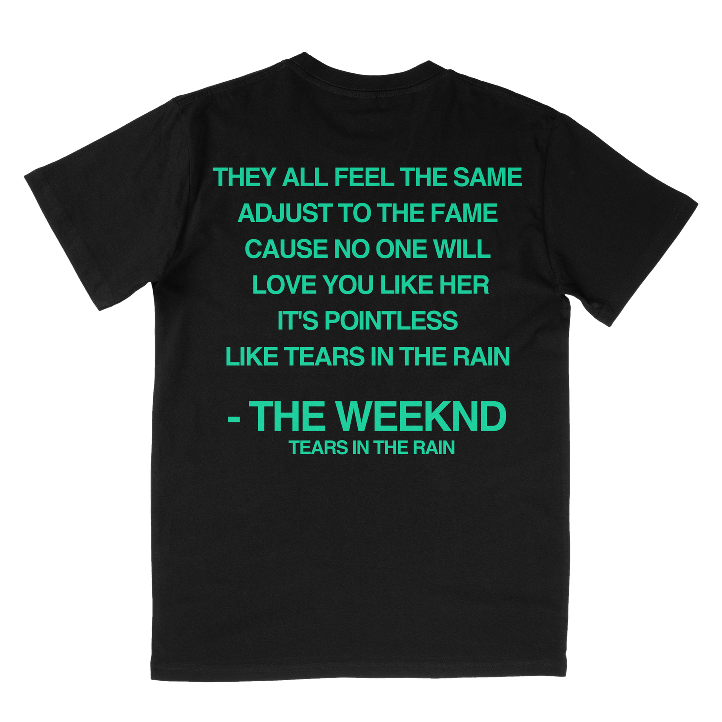 TEARS IN THE RAIN T-SHIRT