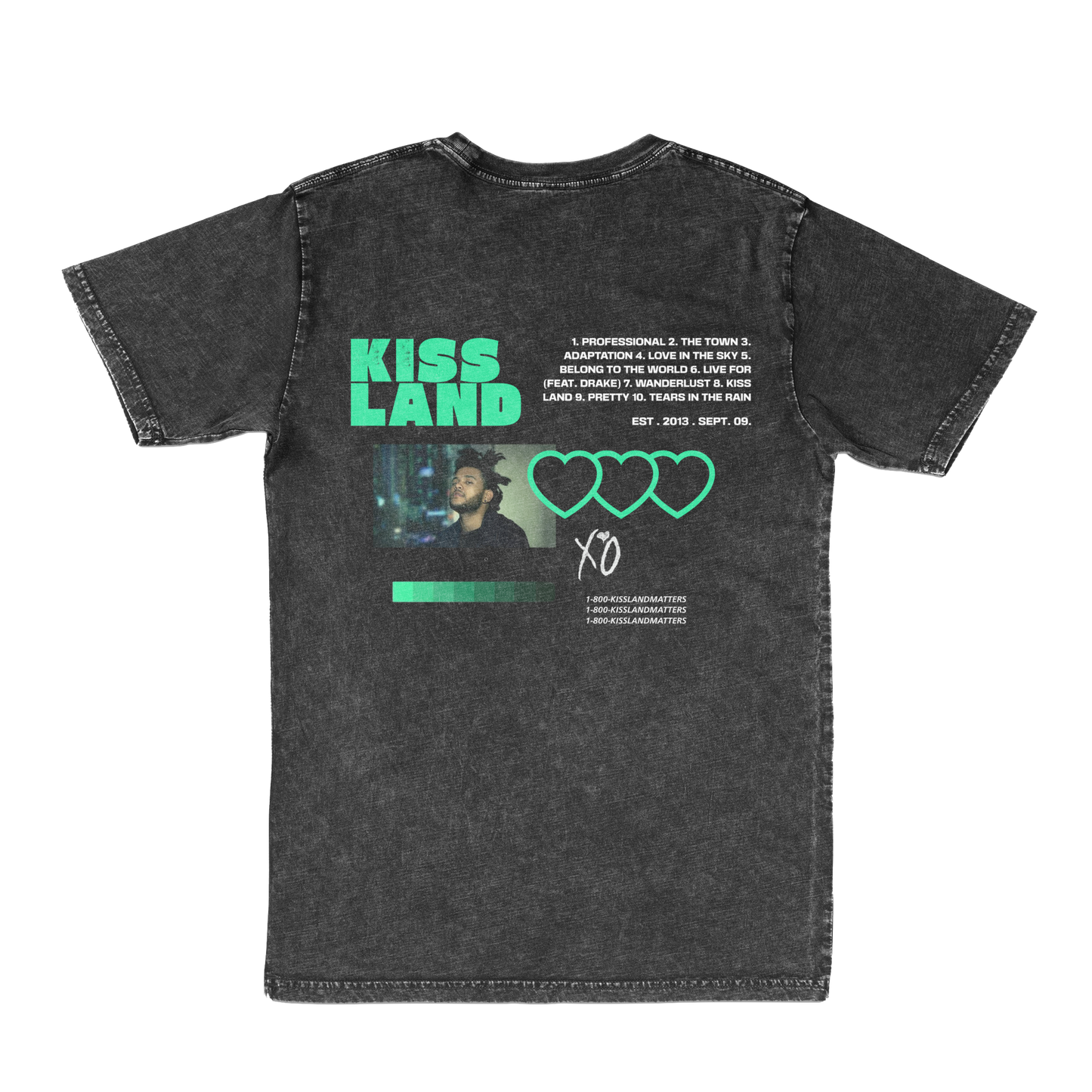 KISS LAND GRAPHIC T-SHIRT