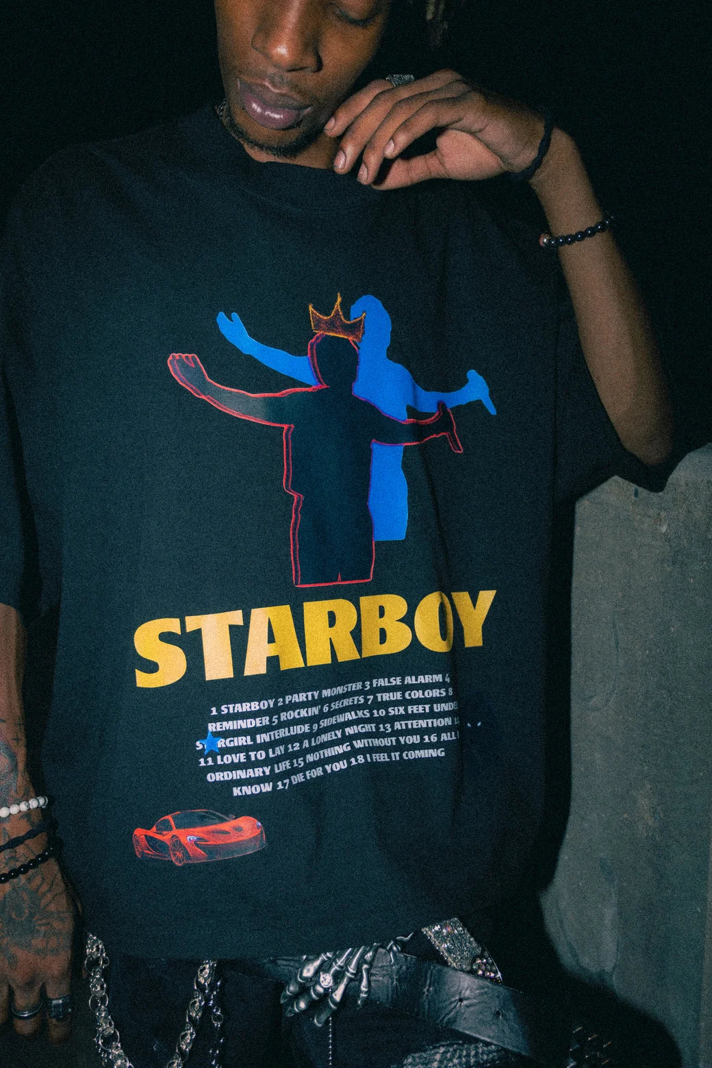 STARBOY OVERSIZED GRAPHIC T-SHIRT